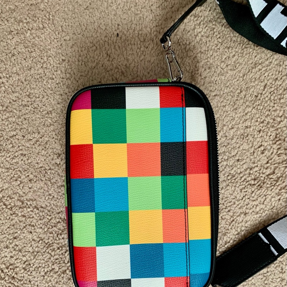 Karl Lagerfeld Colorful Graphic Crossbody Bag - Picture 9 of 11